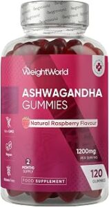WeightWorld Ashwagandha Gummies 1200mg