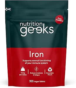 Nutrition Geeks Iron 14 mg