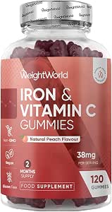 WeightWorld Iron + Vitamin C Gummies