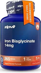 Zipvit Iron Bisglycinate 14 mg