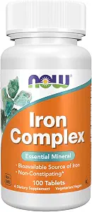 NOW Iron Complex 27 mg
