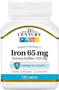 21st Century Iron 65 mg