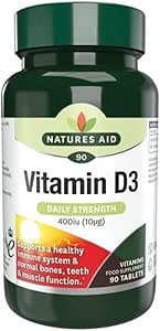 Natures Aid Vitamin D3 400 IU