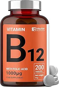 Mayfair B12 + Folic Acid — serving clarification