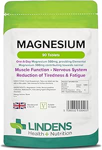 Lindens Magnesium 500 mg Oxide