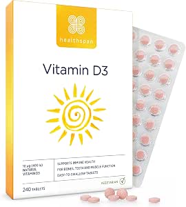 Healthspan Vitamin D3 400 IU
