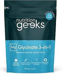 Nutrition Geeks Magnesium 3-in-1