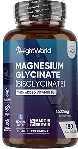 WeightWorld Magnesium Glycinate + B6