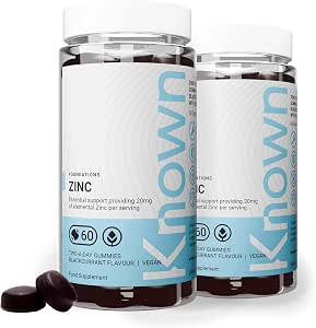 Known Zinc 20mg Gummies — serving review