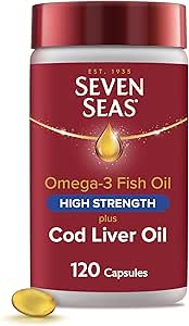 Seven Seas High Strength Fish Oil + Cod Liver Oil